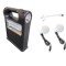 Соларен къмпинг комплект CCLamp CL-12, с фенерче, 2 крушки, 30W, функция за зареждане на телефона