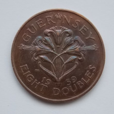 8 DOUBLES 1959 GUERNSEY-XF