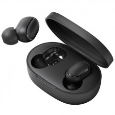 Casti bluetooth stereo Xiaomi Mi True Wireless Earbuds Basic cu doc de incarcare, negre foto