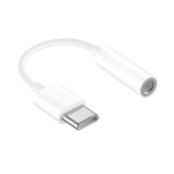 Adaptor Audio USB Type-C la 3.5 mm OEM, Alb