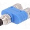 Conector M8, 4 pini, clasa etanseitate IP67, TE Connectivity - T4081122004-000