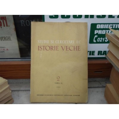 Studii si cercetari de istorie veche vol.2 tomul 16 1965 , Em. Condurachi foto