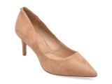 Pantofi eleganti ALDO bej, STESSY LOW 261, din piele intoarsa