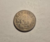 2 lei 1876 Rara Patina