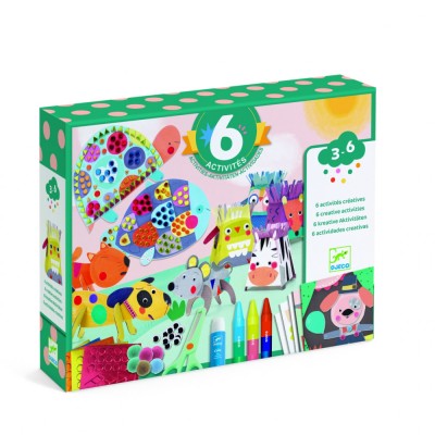 Joc creativ Casa animalelor, Djeco foto