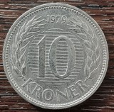 (M2256) MONEDA DANEMARCA - 10 KRONER 1979 BB, REGINA MARGRETHE II