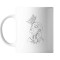 Cana alba personalizata &quot;My pretty mug&quot;, INOVATIX&reg;. 330ml