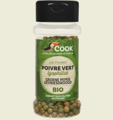 Piper verde boabe bio 15g Cook foto