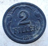 1.429 UNGARIA WWII 2 FILLER 1944 BP, Europa, Zinc