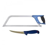 Set Profesional macelarformat din Cutit dezosat otel si Fierastrau pentru oase, Oem