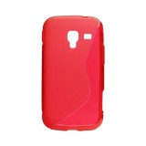 Cumpara ieftin Husa telefon Silicon Samsung Trend s7560 red oxo