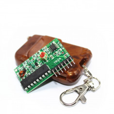 Modul releu cu telecomanda 4 canele RF 433Mhz / Remote control Arduino (t.4363F)