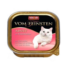 Pateu Animonda Vom Feinsten Adult Cats - cu inima de curcan 100g foto