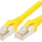 Patch Cord S/FTP Cat6 LSZH Galben 0.2m