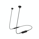 Casti Audio In Ear Panasonic RP-NJ310BE-K, Wireless, Bluetooth, Microfon, Autonomie 6 ore, Negru
