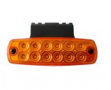 Cumpara ieftin Lampa Gabarit 12 LED-uri, cu Suport, Galbena, 12-24V