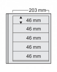 Pagina cu 5 buzunare Euro-Sistem set de 10 buc foto