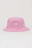 HUGO Blue pălărie din bumbac culoarea roz, bumbac 50522301