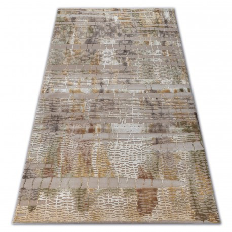 Covor acril Valencia 5032 Kora bej si ocru, 80x150 cm
