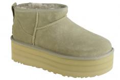 Cizme de iarna UGG Classic Ultra Mini Platform 1135092-SDC verde foto