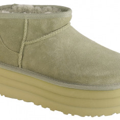 Cizme de iarna UGG Classic Ultra Mini Platform 1135092-SDC verde