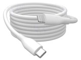 Cablu USB 2.0 DIGITUS Lightning la USB-C 0,5m alb nichelat