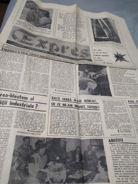 ZIARUL EXPRES 28 FEBRUARIE 1990