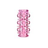 Manșon pentru penis B-SERIES, pentru stimulare intensă și &icirc;ngroșare, lungime 7 cm, culoare roz (67-00012)
