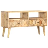 Cumpara ieftin Comoda TV, 90 x 30 x 50 cm, lemn masiv de mango