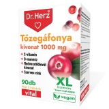 Capsule Extract de merisor + Vitamina C + D-Mannose + zinc Dr Herz 90 buc