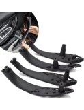 Set manere interioare portiere pentru BMW Seria 3 F30, F31, Negre