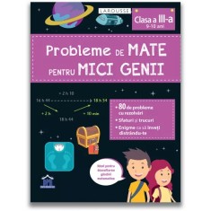 Probleme de mate pentru mici genii - Clasa a III-a (9 - 10 ani)