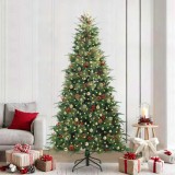 vidaXL Brad de Crăciun artificial cu ramuri articulare Verde 240 cm 3397449