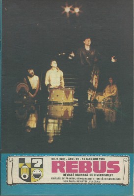 Revista Flacara Rebus nr. 2 / 15 ianuarie 1986 foto