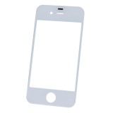 Geam Sticla Alb iPhone 4/4S (4G, 4s) AM+ Compatibil