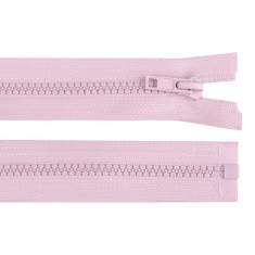 Fermoar plastic detasabil Crisalida, lungime 35 cm, Mov deschis