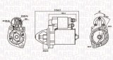 MAGNETI MARELLI 063721075010 starter