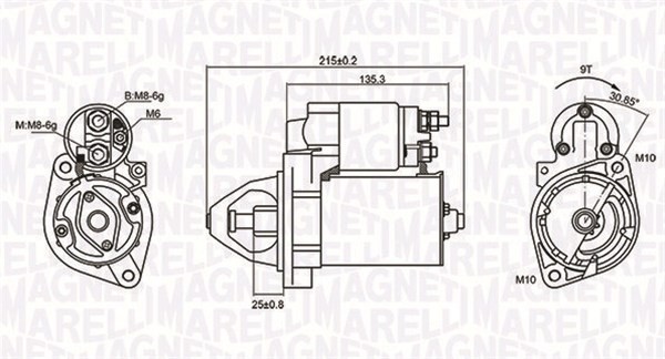 MAGNETI MARELLI 063721075010 starter