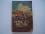 Cunostinte agricole. Manual pentru clasa a V-a - P.Stanculescu, I.Constantinescu, 1959, Didactica si Pedagogica