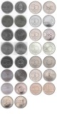 UNGARIA █ SET COMPLET COMEMORATIV DE MONEDE █ 50 Forint x15 buc █ 2004-2023 UNC