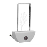 Lampa de veghe LED cu senzor de lumina, economisitoare de energie, 1W, dimensiuni compacte 9 x 5.5 cm, Oem