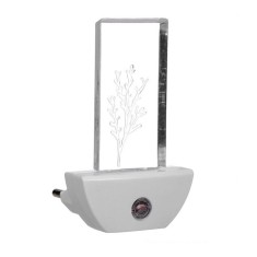 Lampa de veghe LED cu senzor de lumina, economisitoare de energie, 1W, dimensiuni compacte 9 x 5.5 cm