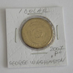 M3 C50 - Moneda foarte veche - 1 dollar George Wasignton P - America USA - 2007