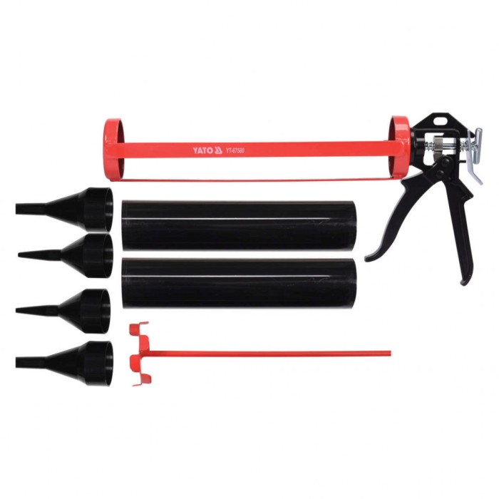 Set pistol silicon, 1l Yato YT-67580