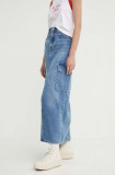 Levi&#039;s fusta jeans maxi, drept, 0005S