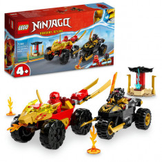 LEGO Masina lui Kai si motocicleta lui Ras Quality Brand