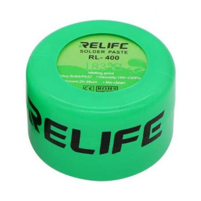 Consumabile, Relife RL-400 Solder Paste Flux No-clean Original Soldering for Moblie Phone Sn63/Pb67 Repair Tool 183&amp;deg;C foto