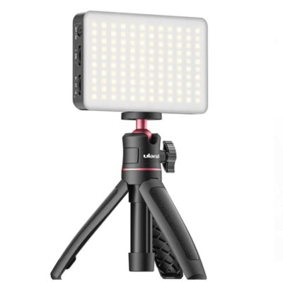 Kit Vlog Ulanzi VIJIM Mini Trepied MT-08+Lampa LED VL120 -2175 foto