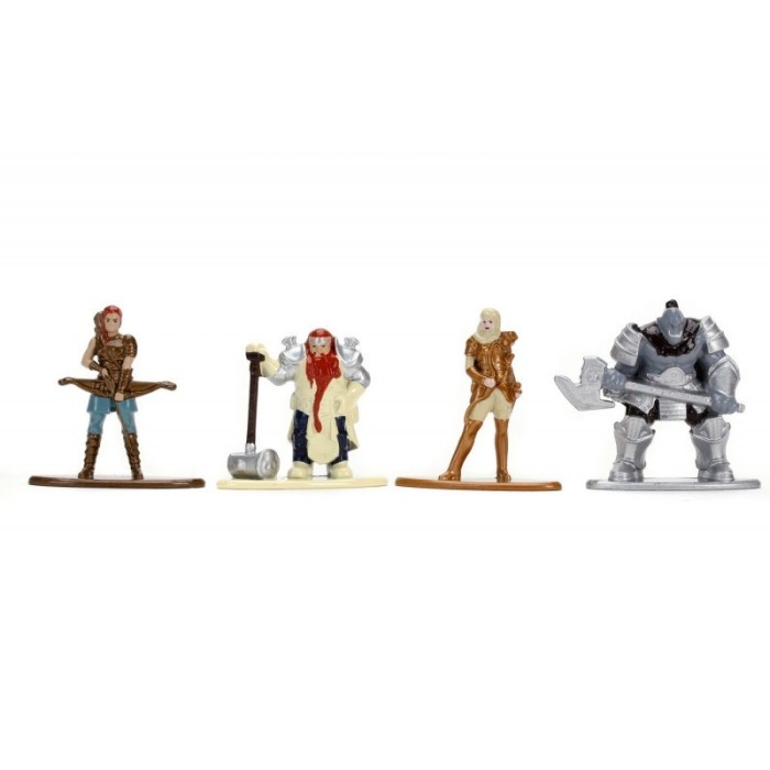Set 4 nanofigurine Dungeons &amp; Dragons | Jada Toys