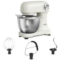 Robot de bucatarie Tefal Bake Easy QB140AF0, 500 W, 3.5l, 12 viteze, Pulse, Alb